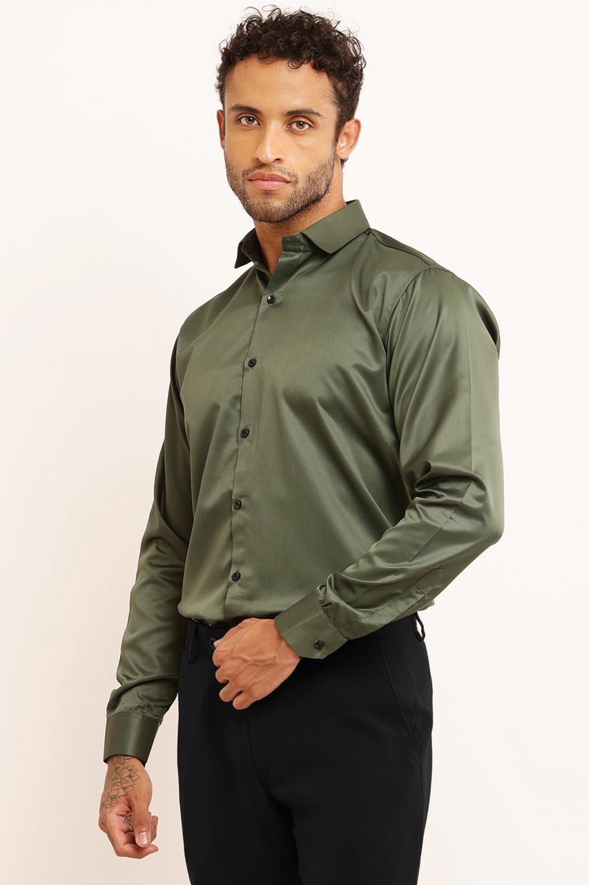 Charlie Fits Satin SlimFit Shirts