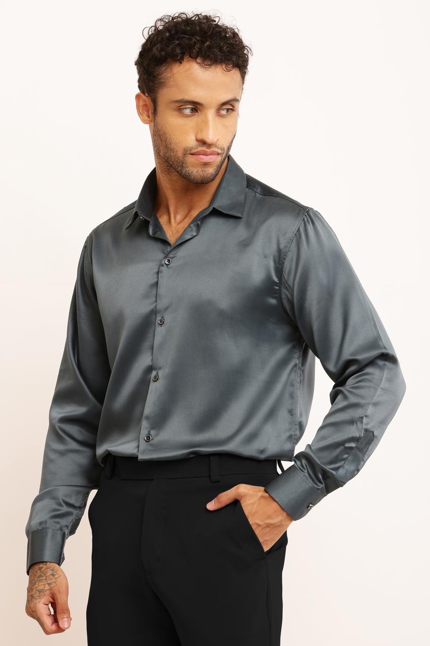 Charlie Fits Satin SlimFit Shirts